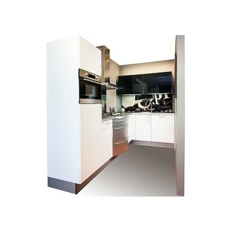 (73) Nolte soft lack met rvs ronde kast