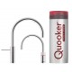 Quooker PRO3-VAQ Nordic Round Twintaps chroom