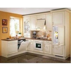 (38) Klassieke keuken met Opzetkast