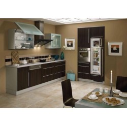 (7) Retro keuken met klepkast